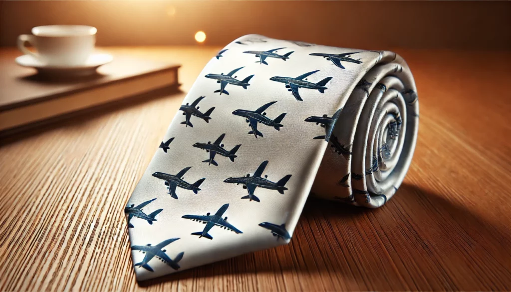 Airplane necktie