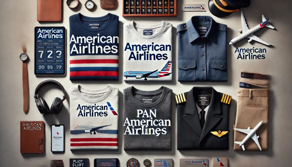 Mens American Airlines Flight Crew T-Shirt - Perfect for Aviation Lovers American Airline Shirts