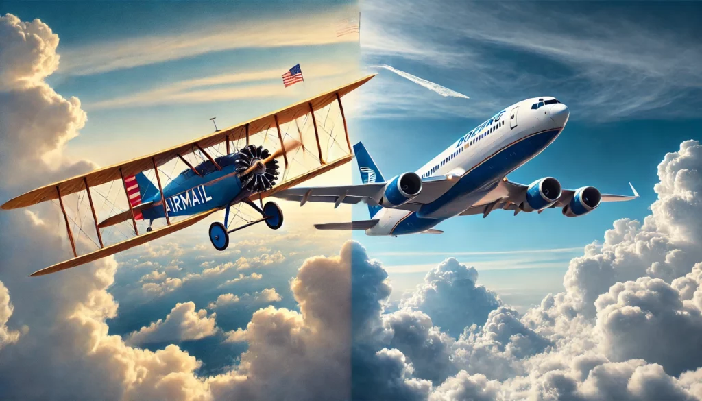 The Evolution of Commercial Aviation in the US